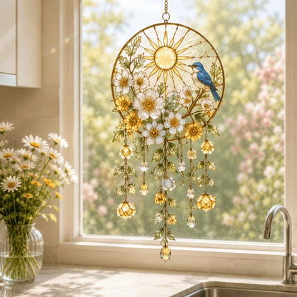 🌈✨Crystal Garden Suncatcher - Laat elke zonnestraal uitbloeien tot een regenboog! 🌸