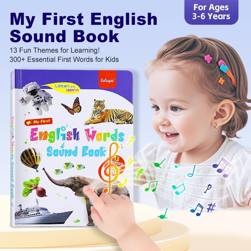 My First English Toy Sound - 470+ woorden, 21 thema's & leuke woordspelletjes! Perfect taalspeelgoed voor kinderen! 🇬🇧🔊