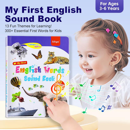 My First English Toy Sound - 470+ woorden, 21 thema's & leuke woordspelletjes! Perfect taalspeelgoed voor kinderen! 🇬🇧🔊