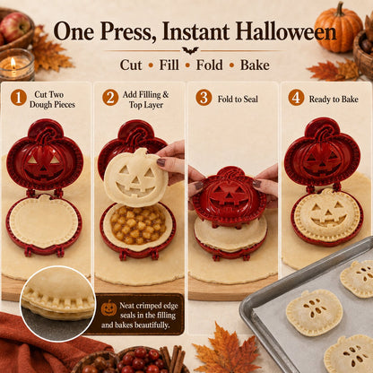 🎃 8-delige set mini-taartvormpjes voor Halloween