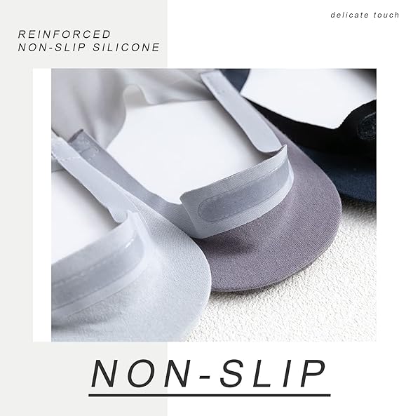 🔥Anti-slip dunne No Show Sokken