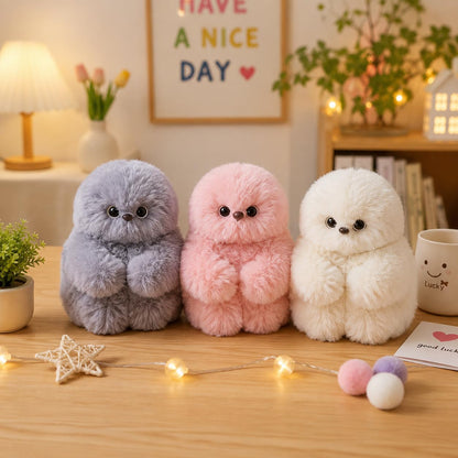 ✨Schattige AI-robotpop met verlegen en emotioneel gezelschap als tasbedeltje en knuffel👜 – Hij kan zingen, zijn hoofd draaien en leren praten🤖
