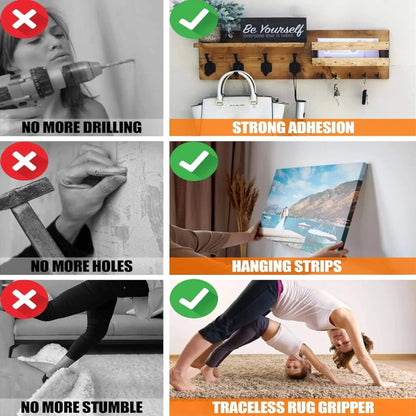 🎁 1+1 GRATIS! 🛠️ Zelfklevende waterdichte siliconentape. Dicht kieren en scheuren naadloos af. Ideaal voor deurisolatie in elk seizoen.