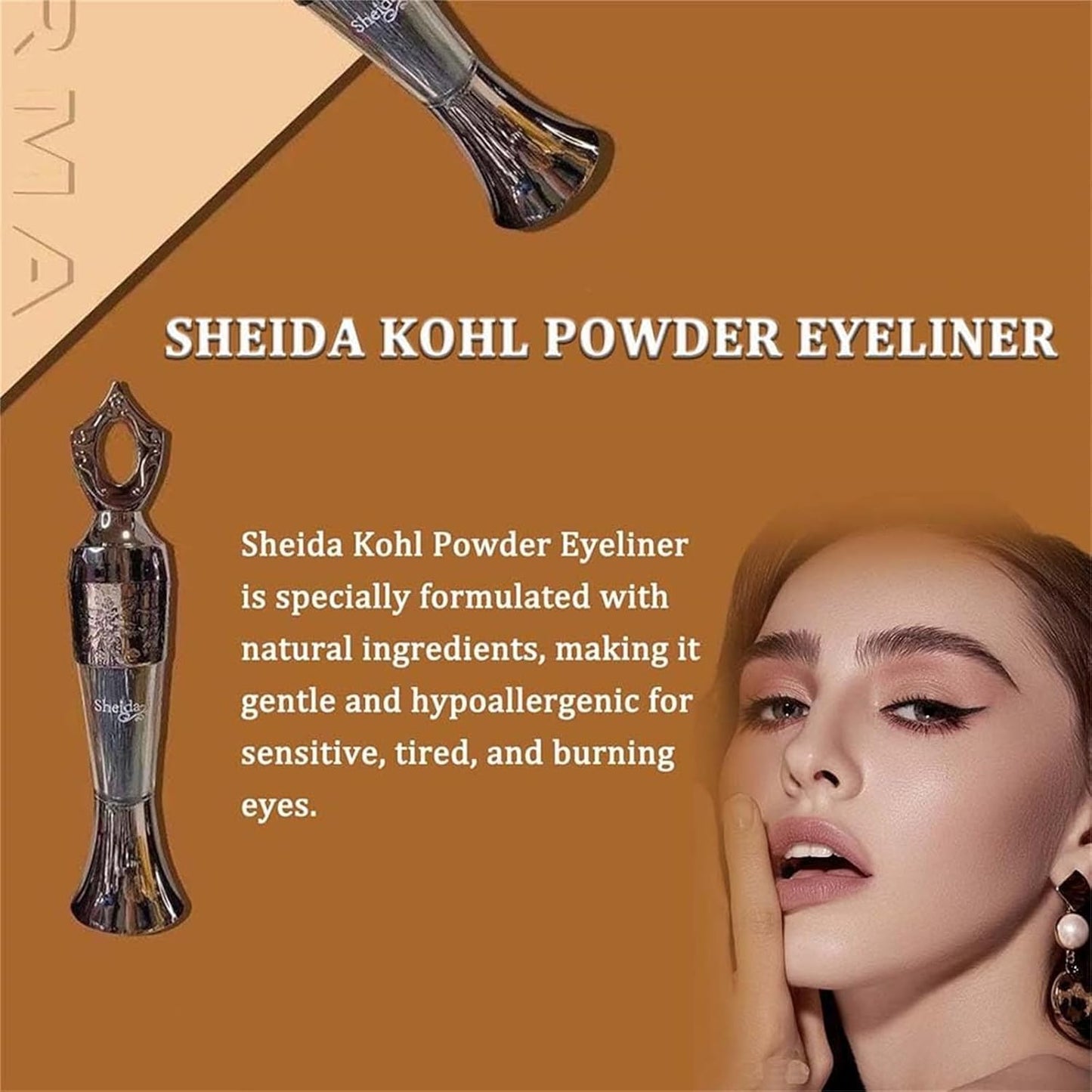 100% Natuurlijke Handgemaakte Eyeliner