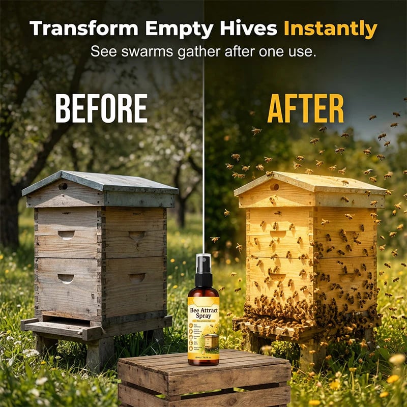 🐝 Natuurlijke Bijenlok Spray – Trek Zwermen Veilig naar Je Bijenkorf! 🌼🍯