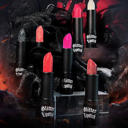 [🔥De laagste prijs van vandaag] Matte permanente lippenstift met fijne glitters✨✨✨✨