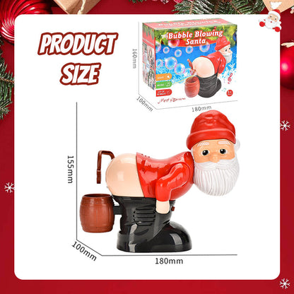 Grappige Kerstman bellenblaasmachine(Bevat geen bubbelwater)