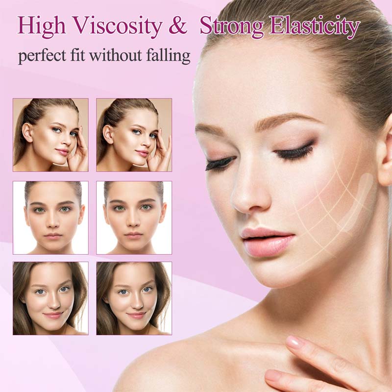 💁‍♀️ Bereik direct een jeugdige V-vorm ✨ Instant Face & Neck Lift Tape - Voor een vlekkeloos zelfvertrouwen de hele dag