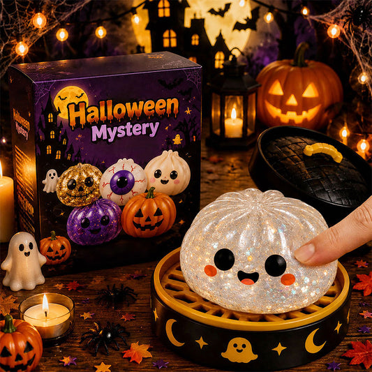 Halloween Verrassings Speelgoed Set – Schattig, Zacht & Leuk 🎃👻✨