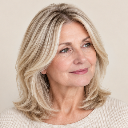 ✨Confidence Hair Topper -- Natuurlijk ogend volume zonder pruik