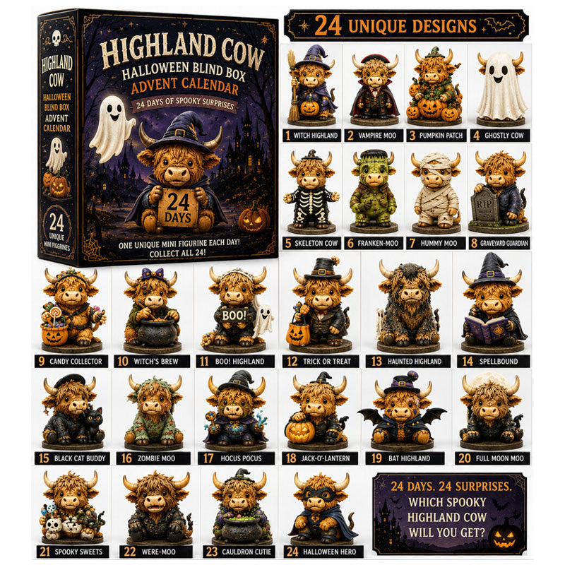 2026 Halloween Blind Box Advent Kalender – 24 Dagen Verrassing 🎃👻✨