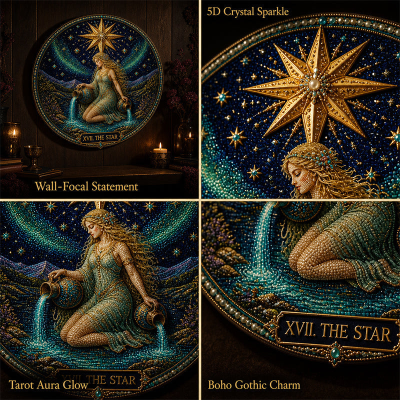 🧘‍♀️ Ontdek je heilige licht: Tarot-diamantkunst met de Grote Arcana 🌘