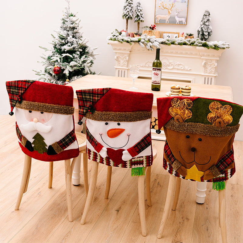 🎅Kerststoel Decoratieset🎄
