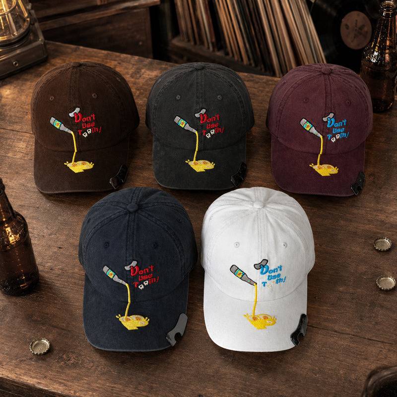 🧢 Pet met Verrassing – Baseballpet met Slimme Flesopener! 🍻