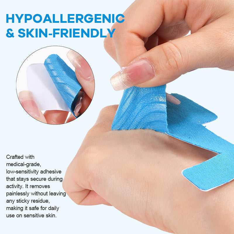 Geef Je Voeten De Zorg Die Ze Verdienen! 丨 Voorgesneden kinesiologietape voor hallux valgus🦶💙✨