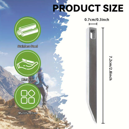 Zware EDC koevoet sleutelhanger