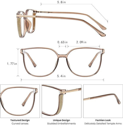 DRAAGBARE FASHION ANTI-BLAUW LICHT-LEESBRIL VOOR DAMES
