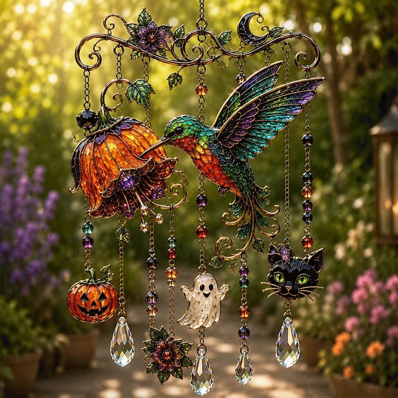 🎃Halloween-zonnevanger en windgong
