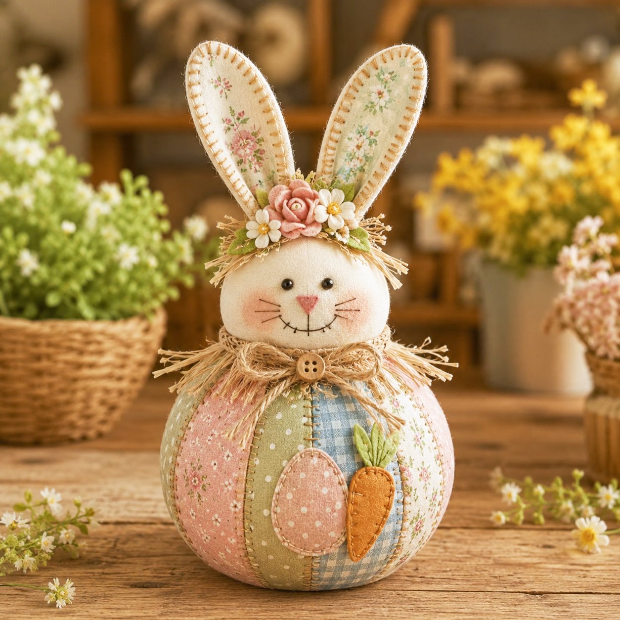 🔥Limited Time Sale 49% OFF - 🎄🎅Patchwork Fabric Doll DIY Kit