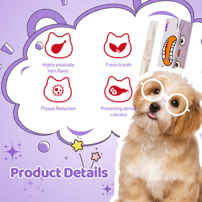 🔥1 + 1 GRATIS🔥 🦷 Een Simpele Manier Voor Betere Huisdierenverzorging 🐶✨