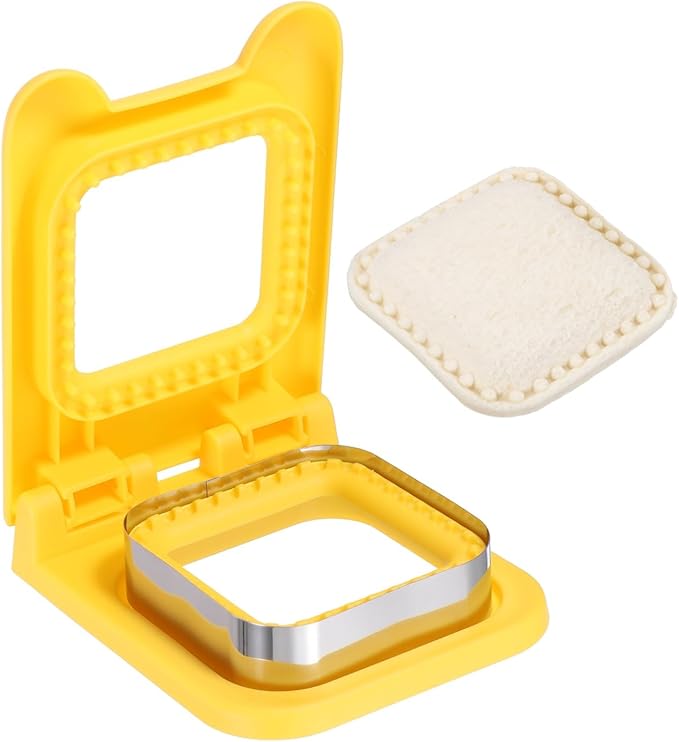 2-in-1 Sandwich Snijder & Sealer – Creatief & Lekvrij 🥪✨🍞