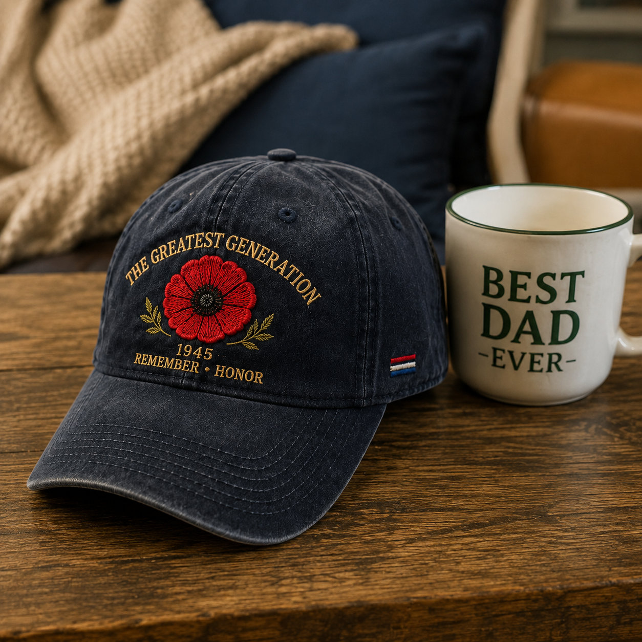 🎖️🌺 De erfenis van een generatie — Poppy-pet ter herdenking van 1945