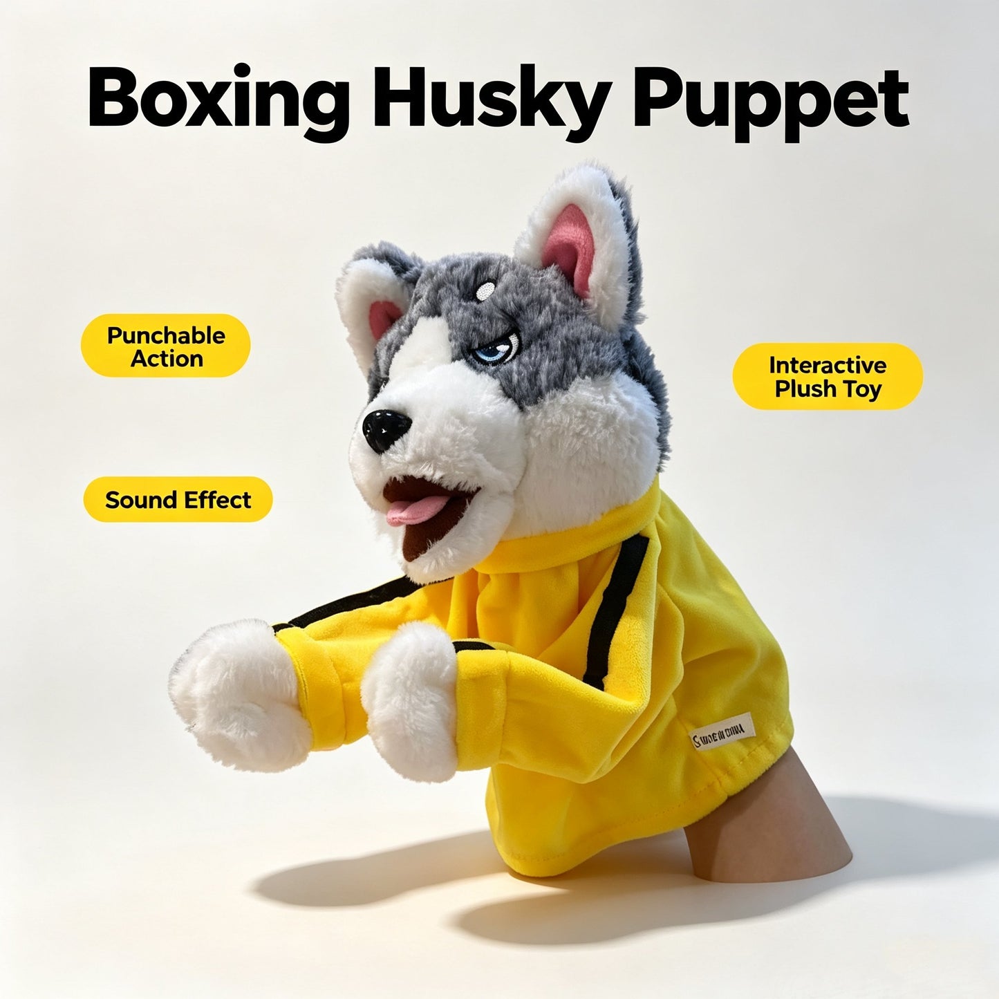 🥊🐶 Gekke Boksende Husky – Eindeloos Interactief Plezier! 😂✨