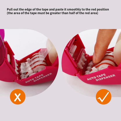 ✂️📦 Automatische Tape Dispenser – Pak In Met Eén Hand!
