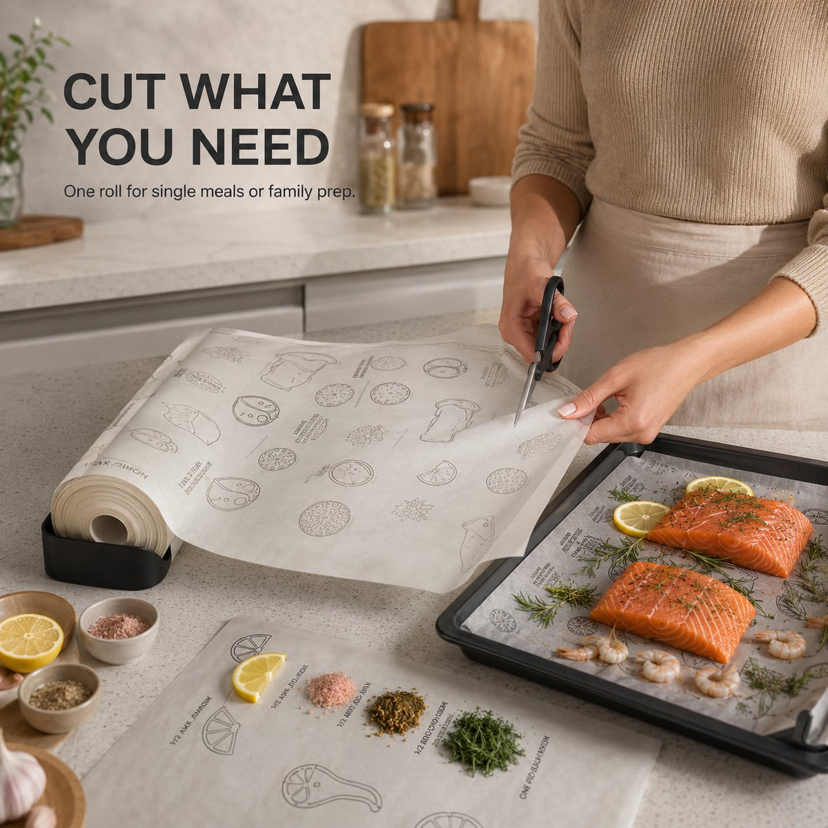 Recept-bedrukt bakpapier – Handige bakplaat voor thuisgebruik in de oven