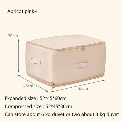 Compressiedekbed opbergtas met grote capaciteit