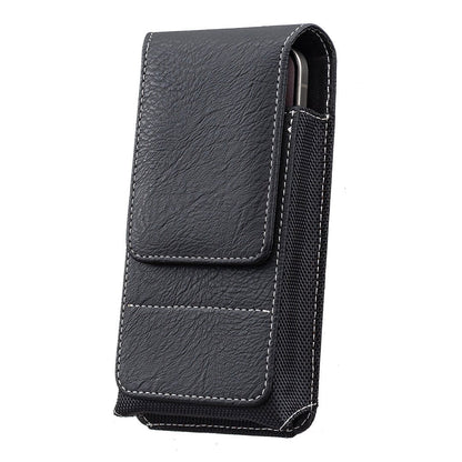 ⚡Grote korting | Heupriem-telefoonhoesje 📱 Leren holster met meerdere vakken en kaarthouder