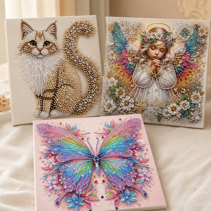 🔥2026 HOT SALE 50% KORTING – 👼✨Sparkling Crystal Diamond Art Kit For DIY Wall Decor