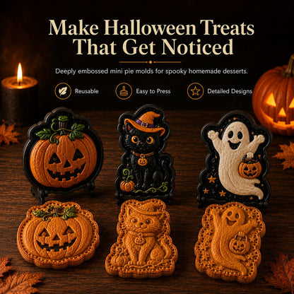 🎃 Collectie mini-taartvormpjes voor Halloween 🚚 Koop er 3 of meer en ontvang gratis verzending