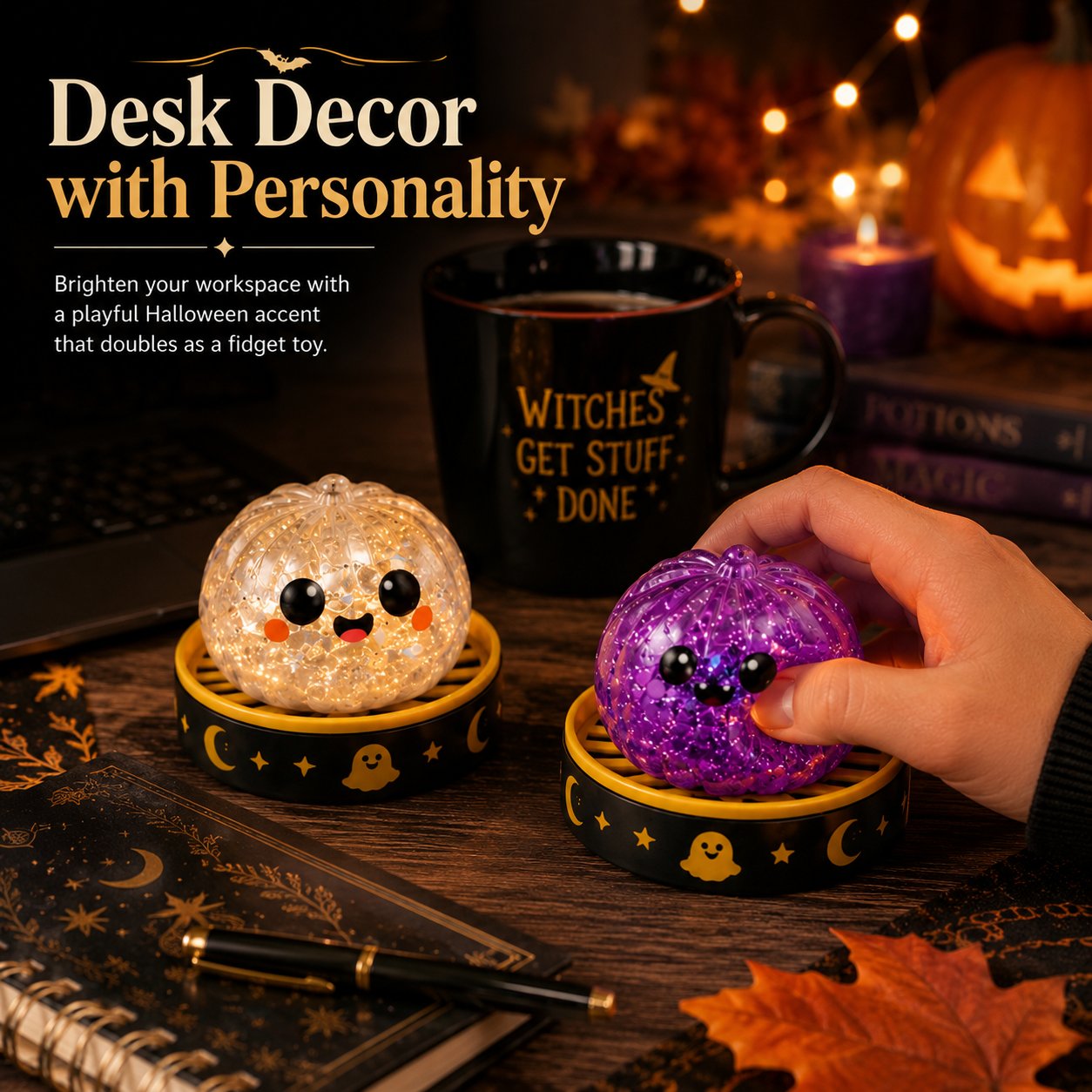 Halloween Verrassings Speelgoed Set – Schattig, Zacht & Leuk 🎃👻✨