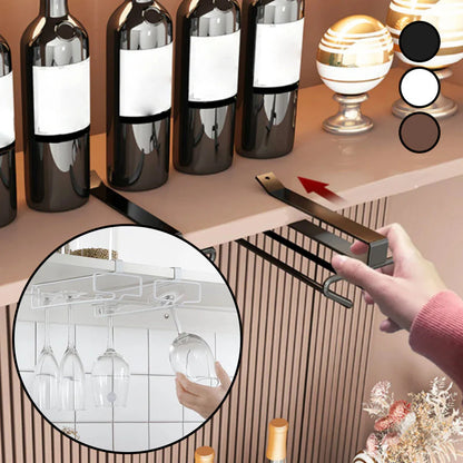 🍷Hangend Opslagrek voor Wijnglazen
