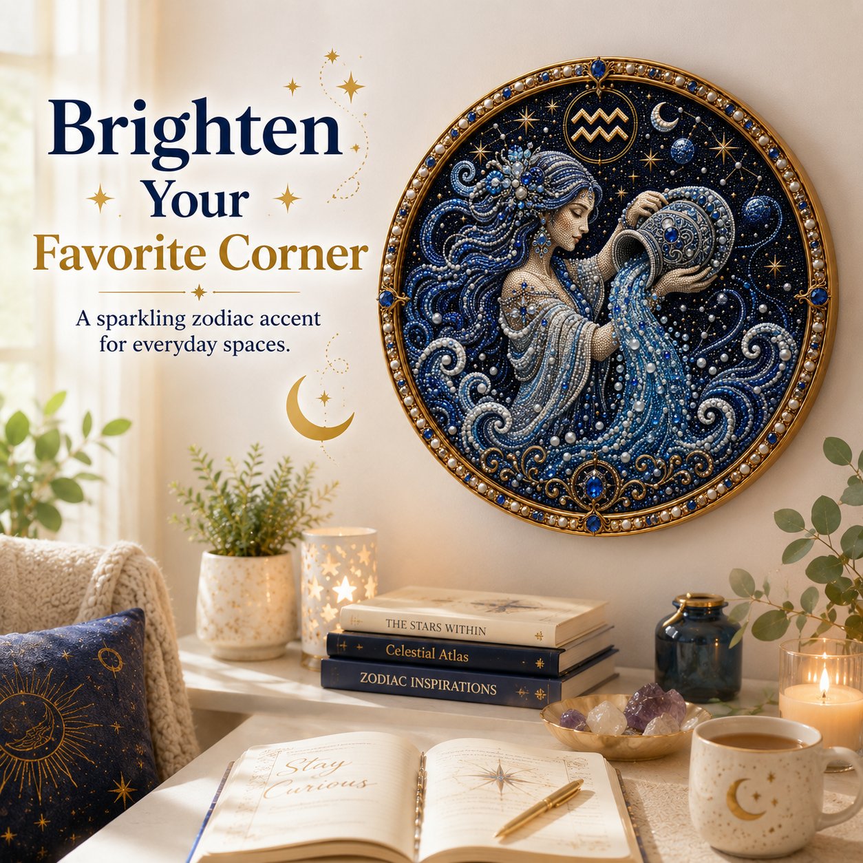 🔥  Maak Je Eigen Hemelse Meesterwerk — 12 Sterrenbeelden Parelkunst DIY Kit ♈🌙