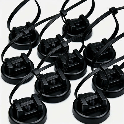 🧲 Compact 16mm Magnetic Cable Tie Mount