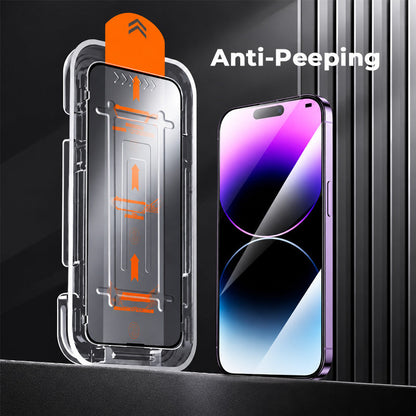 📱🔒 Screenprotector met Installatiehulp – Kies voor HD of Privacy!