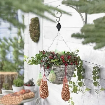 🌳 Intrekbare hefmand-tuinhaak