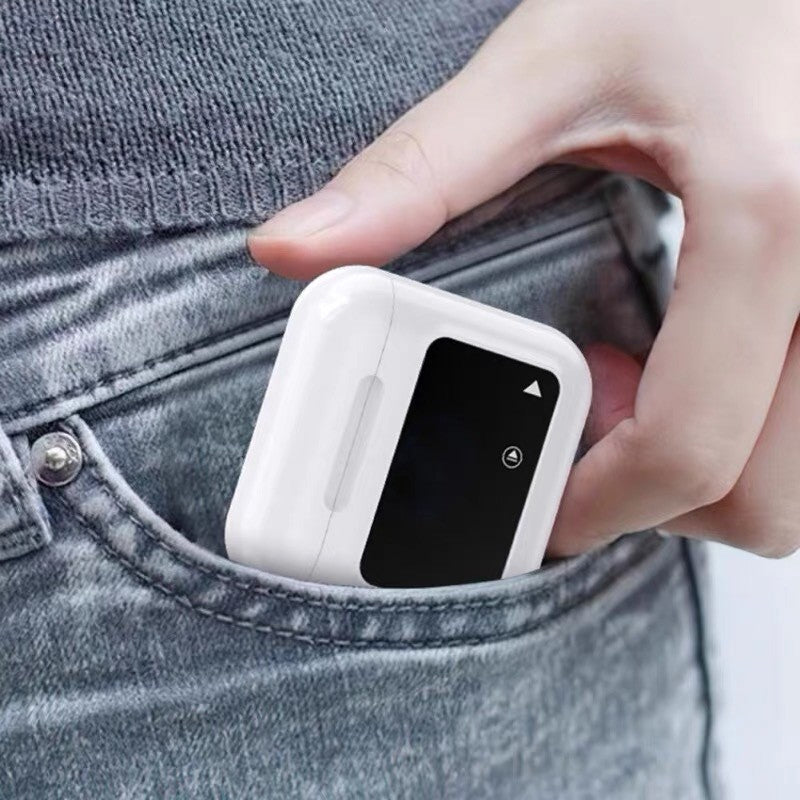In-ear Bluetooth-oortelefoon met schermweergave
