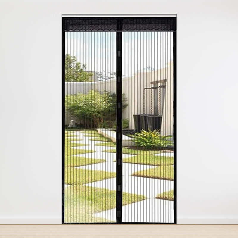 🪟🦟 Magic Mesh Summer Magnetic Mosquito Screen Door Curtain