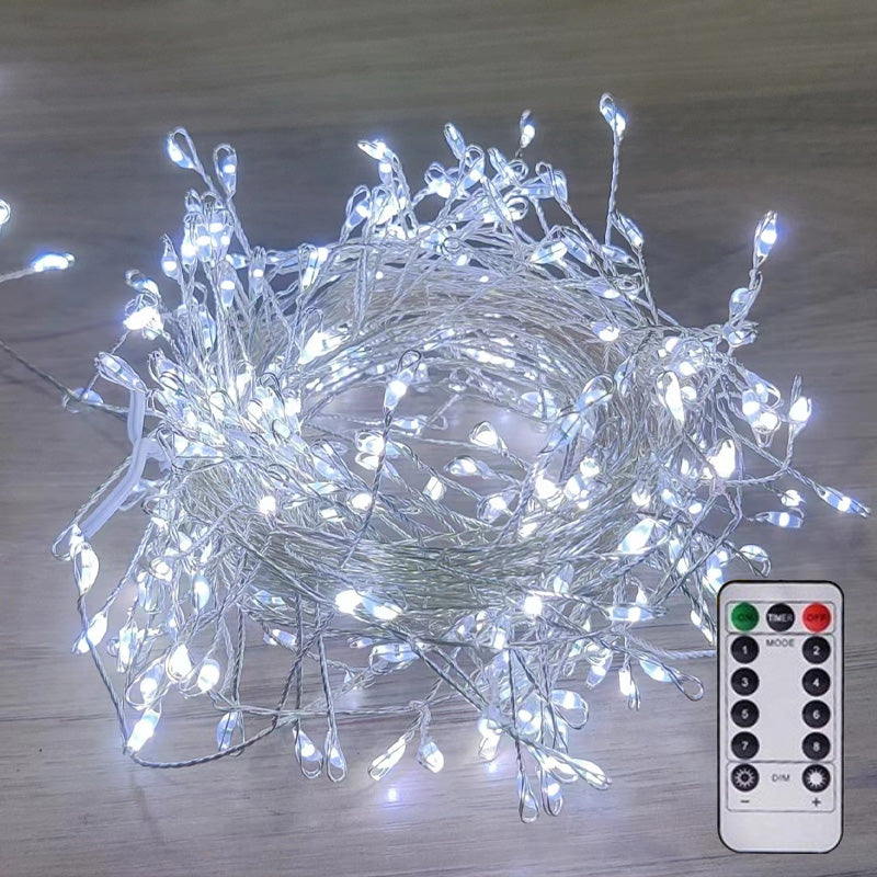 🌟🎇 Flexibele LED Vuurwerklichtjes – Creatieve Koperdraadverlichting voor Elk Interieur