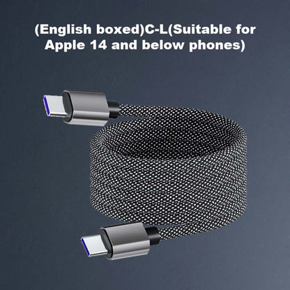 🔋Magnetische anti-knoop datakabel