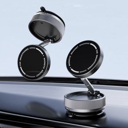 🚗📱Magnetische Telefoonhouder, Zuigende Autotelefoonhouder, Vacuüm Telefoonhouder met Eén-Step-Slot