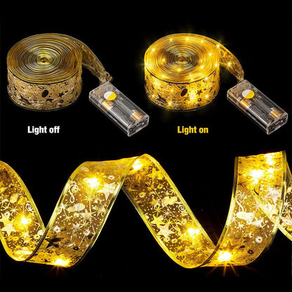 🌟🎄 LED Kerstslinger met Dubbelzijdige Kerstprints – Flexibel & Sfeervol 💫
