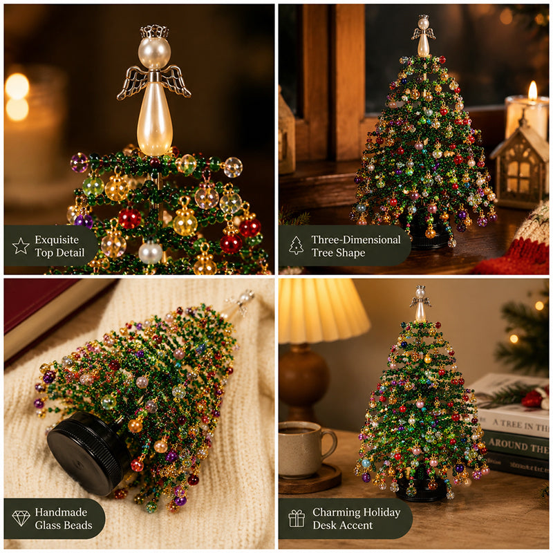🎄 DIY Kralen Kerstboom Kit – Maak Jouw Eigen Sprankelende Kerstdecoratie! ✨🎁