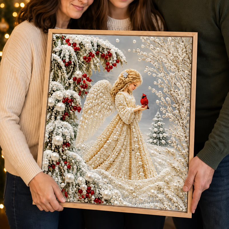 🎄🦌 Kerst Rendier Diamond Painting Kunstset – Feestelijke DIY Kristalkunstset voor Volwassenen & Kinderen, Kerstknutseldecoratie ✨💎