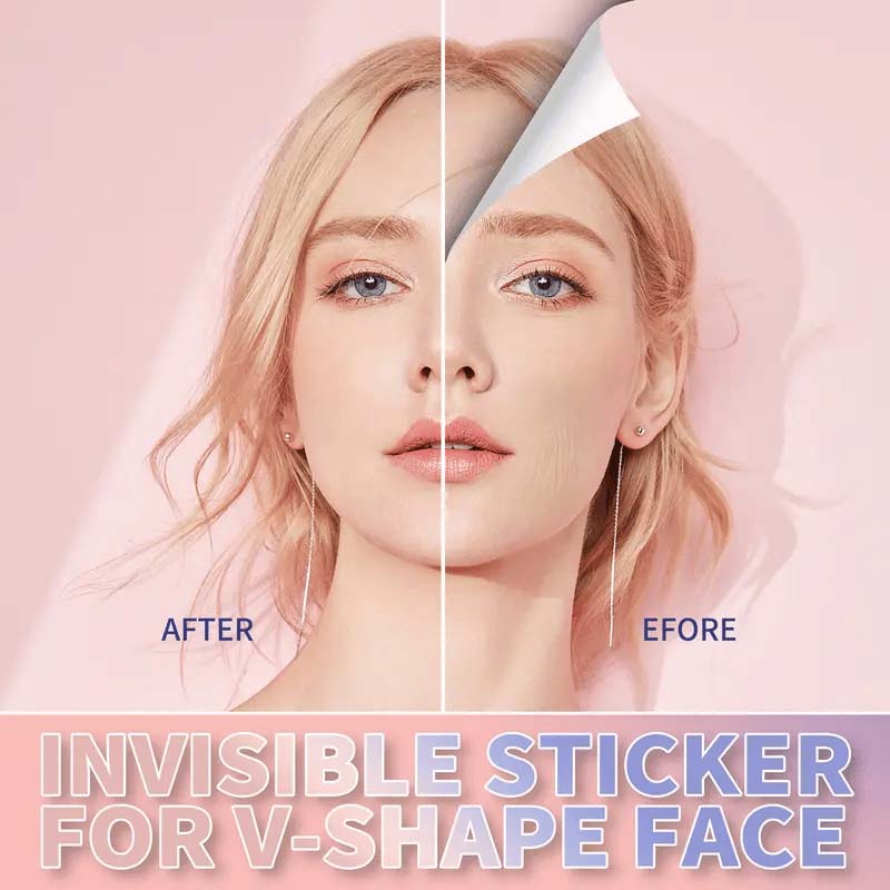 💁‍♀️ Bereik direct een jeugdige V-vorm ✨ Instant Face & Neck Lift Tape - Voor een vlekkeloos zelfvertrouwen de hele dag