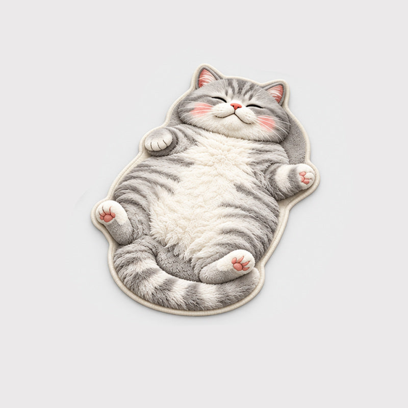 🐱🏡 Kattenvormige Deurmat – Schattige Decoratie met Absorberende Werking