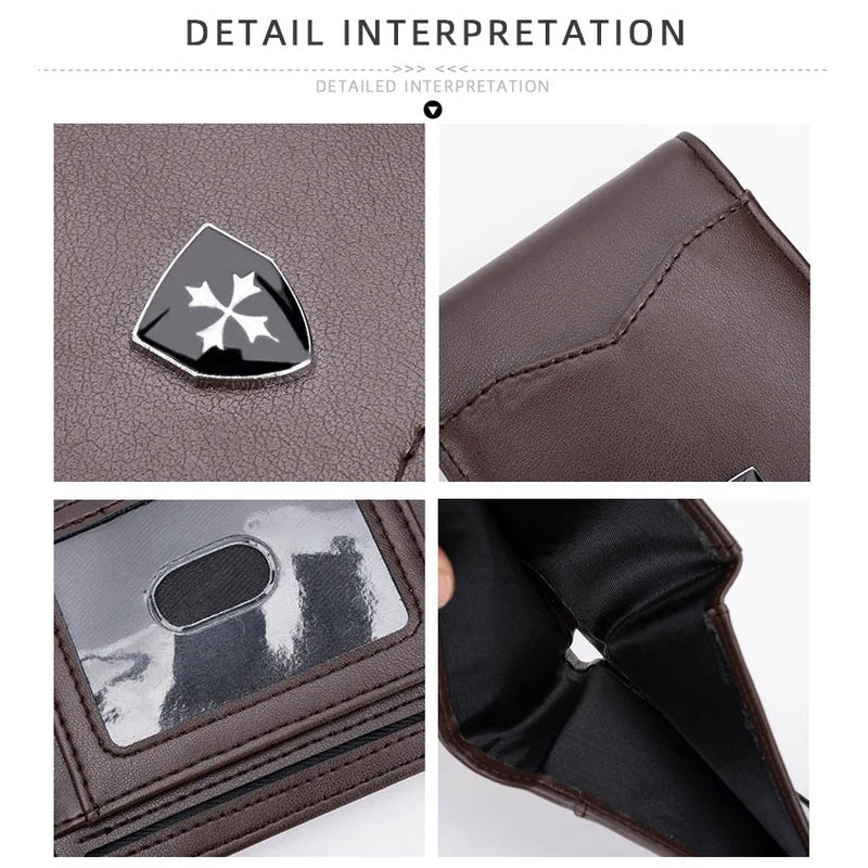 Heren Slim Wallet RFID-blokkering